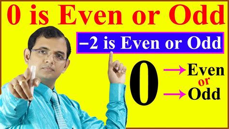 is 0 even or odd